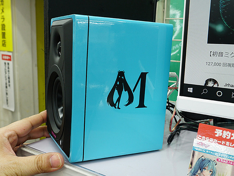 初音ミクや鏡音リン・レン仕様の2ウェイスピーカーが9月に発売