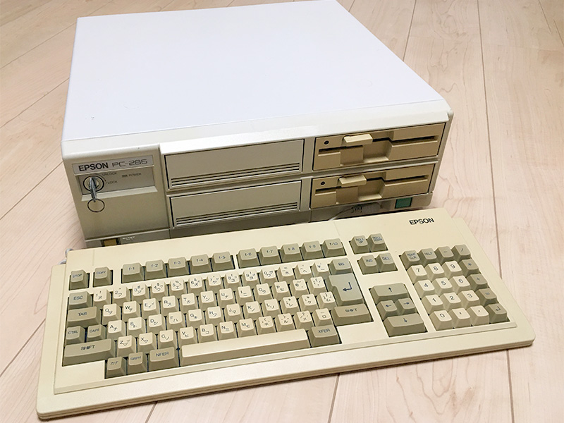 ここから始まるNECとEPSONとの新たなる戦い「EPSON PC-286MODEL 0