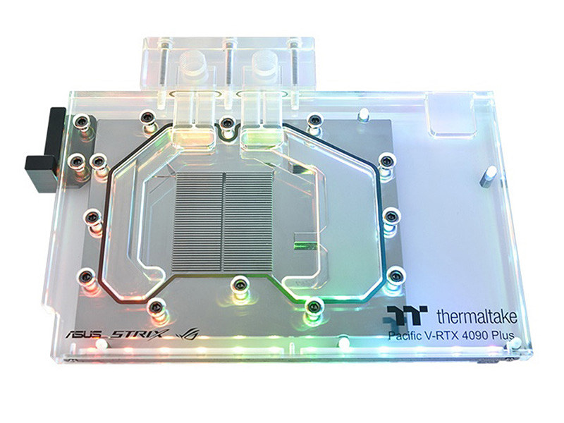 ASUSのGeForce RTX 4080/4090用本格水冷ブロックが入荷、Thermaltake製