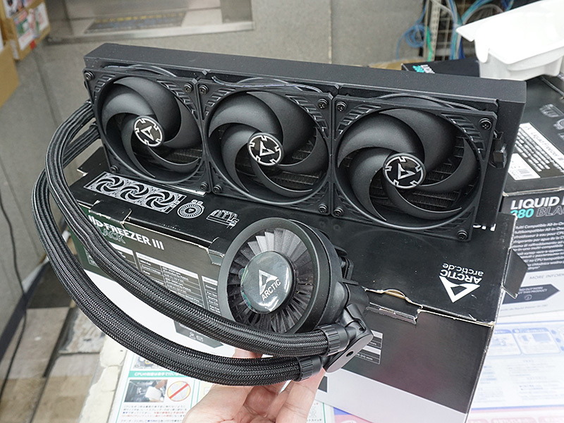 ARCTICの水冷CPUクーラー「Liquid Freezer III」が登場、初回限定の
