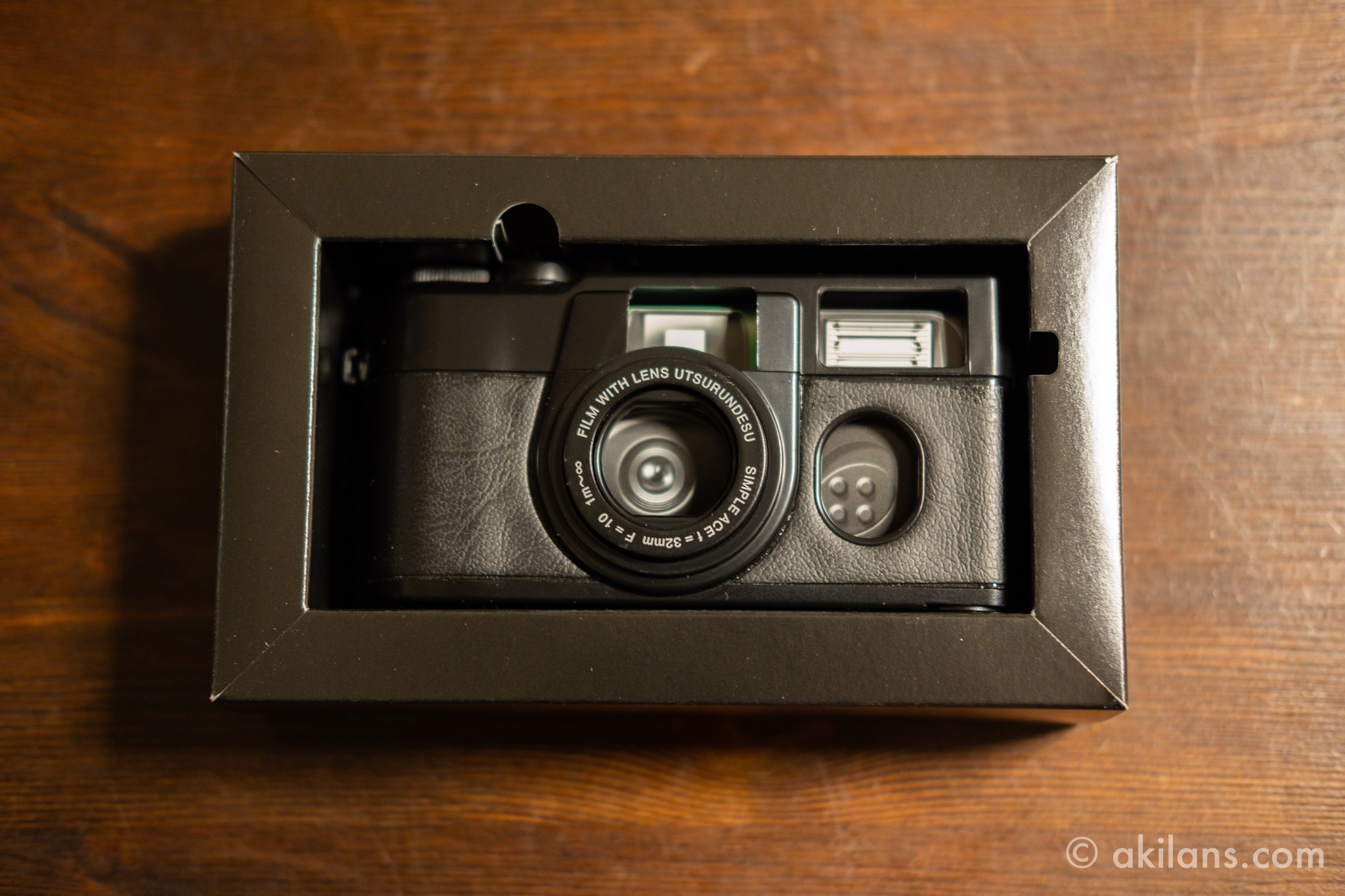 写ルンです専用ハードカバーBlackは、FUJIFILM好きが満足できるケース