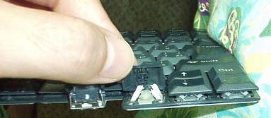 FMV BIBLO のキートップのはずし方