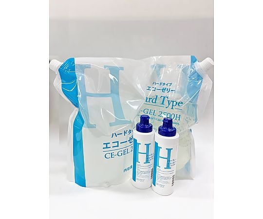 60-7664-63 エコーゼリー 2.5L ハードタイプ（超音波検査用）1箱（2袋