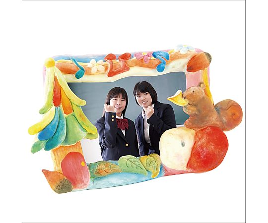 61-6037-25 粘土フォトフレーム(プラ製) 23679 【AXEL】 アズワン