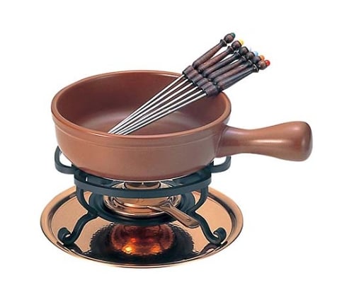 チーズフォンデュセット T-200 陶器鍋付 3262400 - as kitchen（アズ