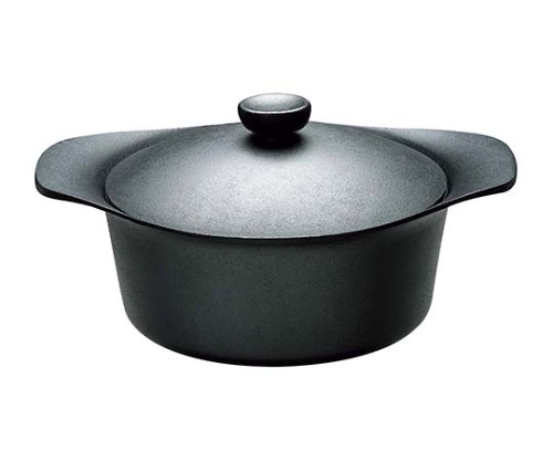 柳宗理 南部鉄鍋 深型 22cm 鉄蓋・ハンドル付(12150801-0020) 2318700