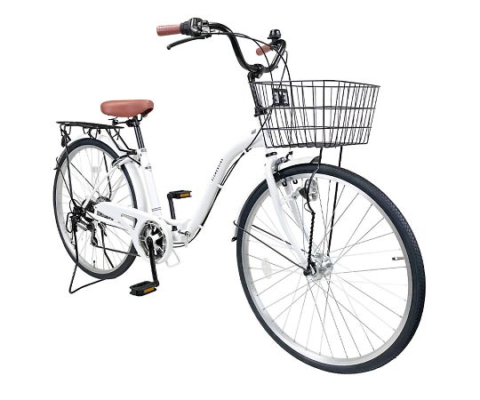 67-4576-13 折りたたみシティサイクル 26インチ シマノ6段変速 肉厚