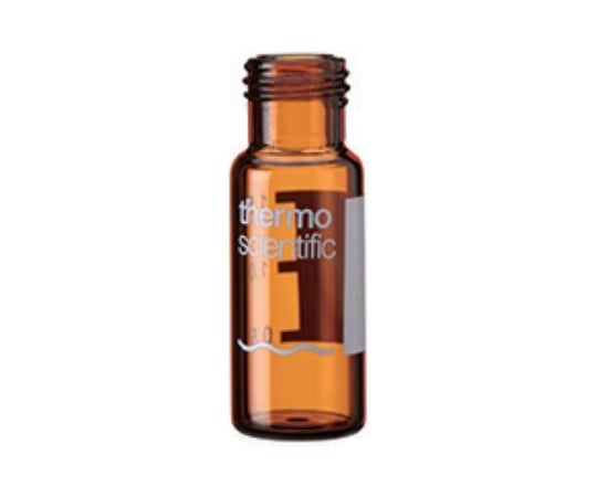 67-2988-50 スクリューバイアル（9-425）褐色 ラベル付 2mL 1000本入