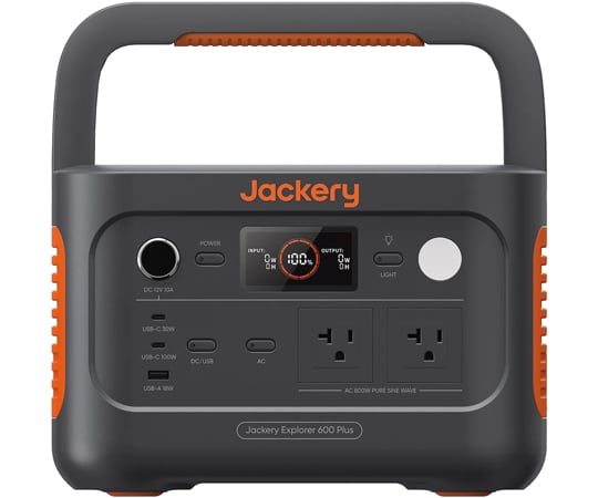 68-5241-06 ポータブル電源 600Plus JE-600C 【AXEL】 アズワン