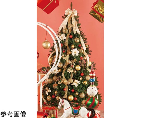 クリスマスツリーセット ゴールド高さ150×幅100cm 48-1-2-1 - as