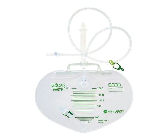 閉鎖式採尿バッグ（ラウンドウロバッグ） EOG滅菌済 2000mL 10個入