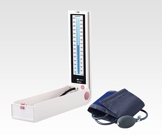 8-5780-12 水銀レス血圧計 KM-380Ⅱ （卓上型） 綿カフ仕様 0380B111