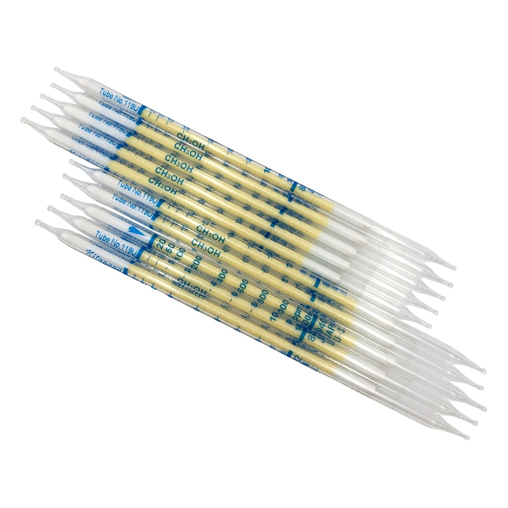 8-5352-98 ガス検知管（北川式） メタノール 1箱（10本入） 119U