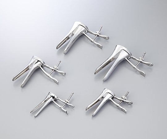 0-4210-04 クスコ式膣鏡 ステンレス SS 【AXEL】 アズワン