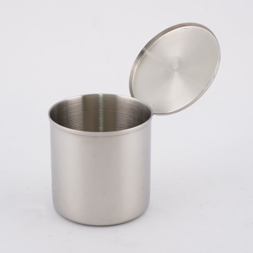 0-7077-02 万能壷 250mL φ75×75mm ステンレス(SUS304) 【AXEL】 アズワン