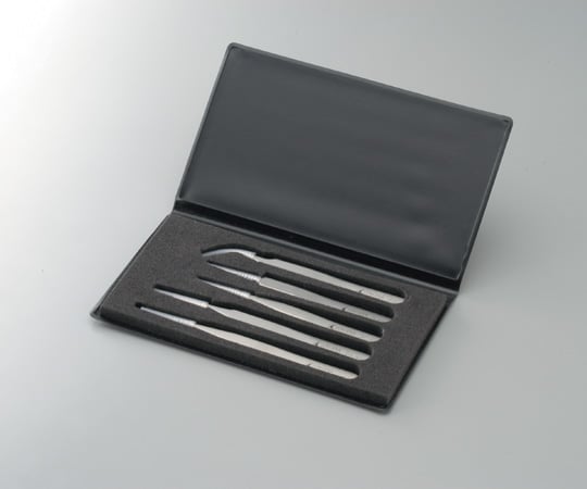 1-6691-01 非磁性ステンレスピンセット 5本組 5本組 SAセット 【AXEL