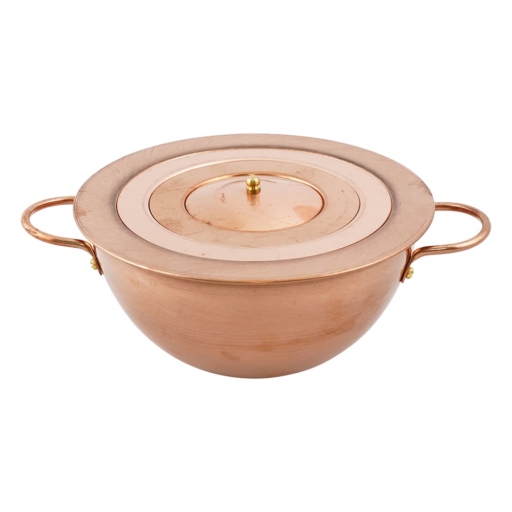 1-1516-01 湯煎器(銅製ウオーターバス) φ150mm 【AXEL】 アズワン