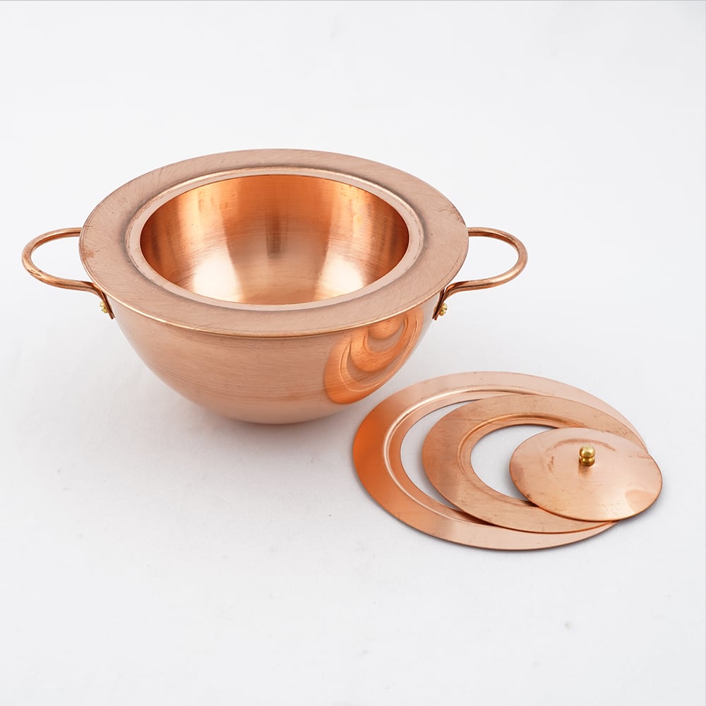 1-1516-01 湯煎器(銅製ウオーターバス) φ150mm 【AXEL】 アズワン