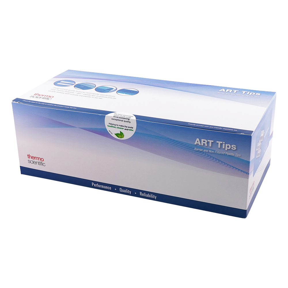1-7910-63 フィルターチップ（ART） 1～100μL 58.8mm 96本／ラック×10