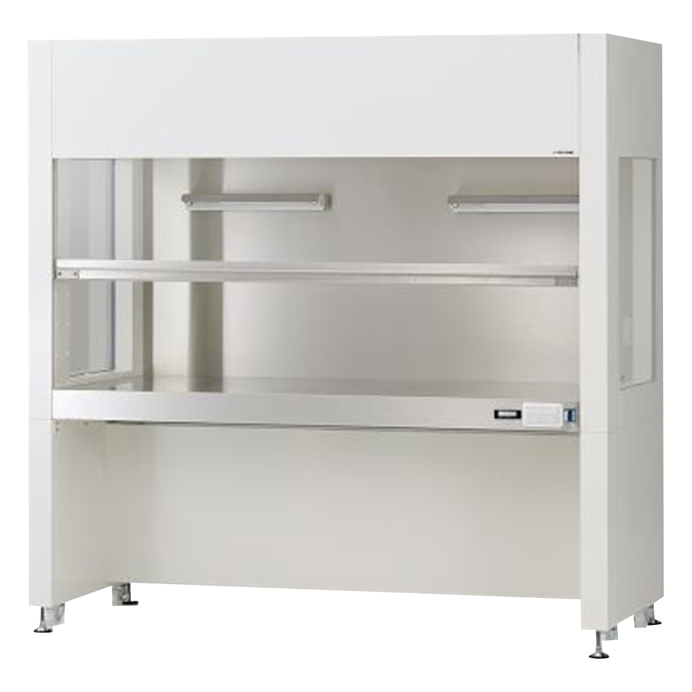 2-4686-44 クリーンベンチ（垂直気流陽圧仕様・殺菌灯付）1800×800