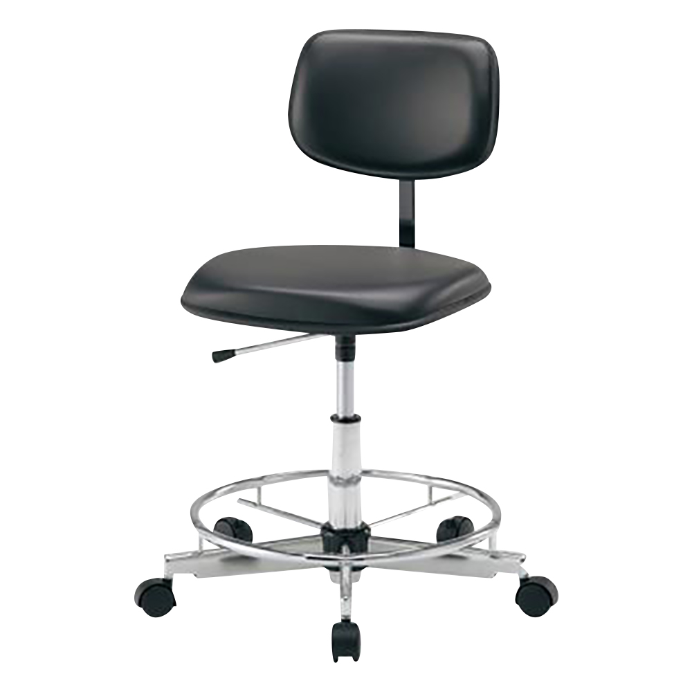 2-665-01 カラフルスタンダードチェア ブラック リング付き LSN-BKR