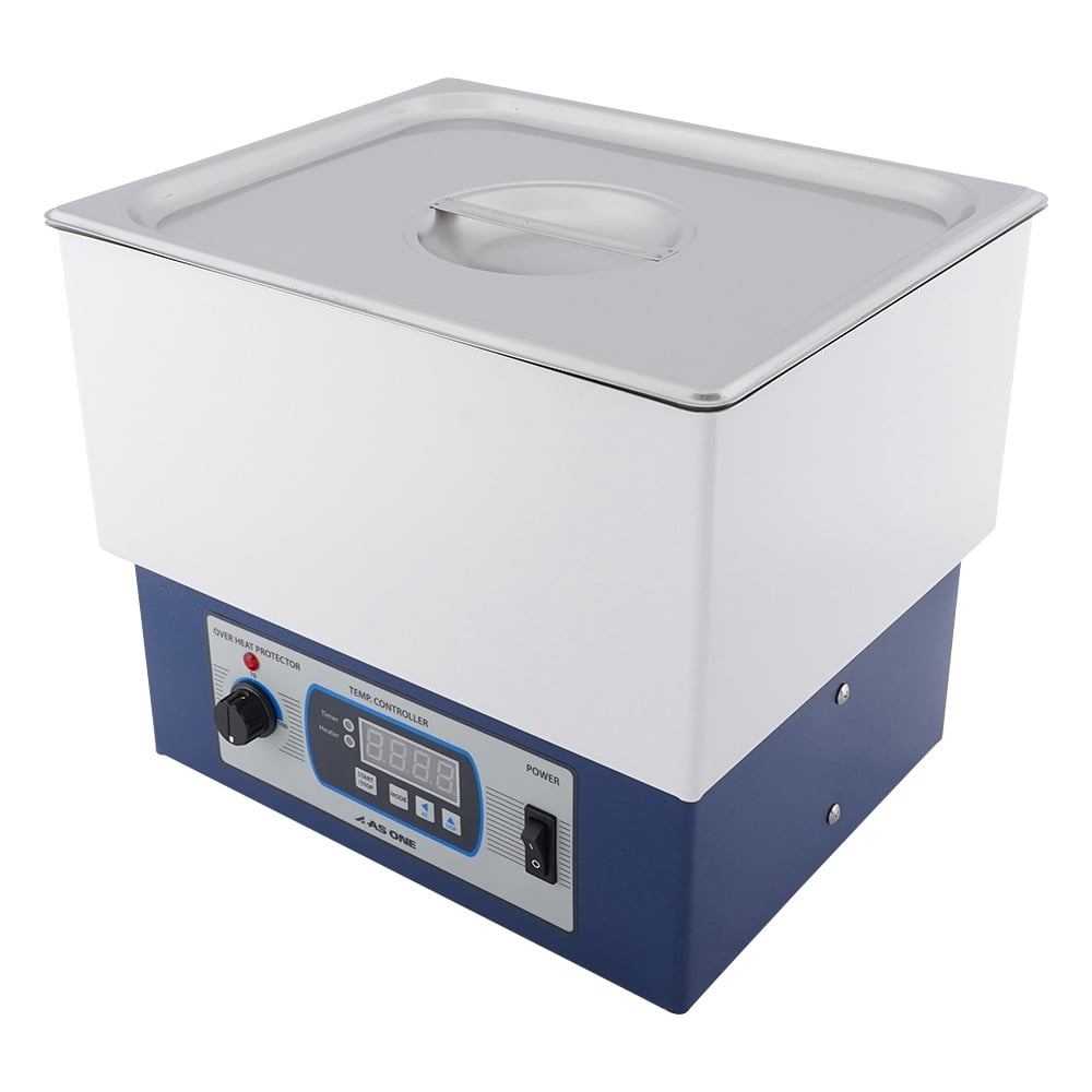 2-8066-02 スクエアーウォーターバス (自然対流式) 11L SWB-11A 【AXEL