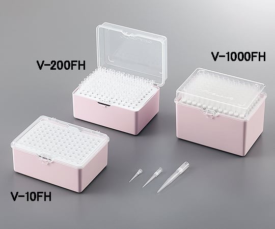 3-6625-13 ビオラモサクラチップ（フィルター付） 1000μL 1ケース（96