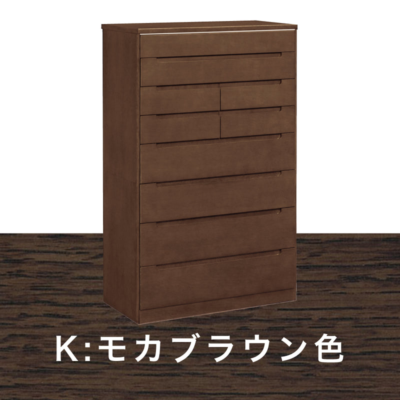 ドロアーチェスト タンス カリモク FT3114 ハイタイプ オーク材 2色 高