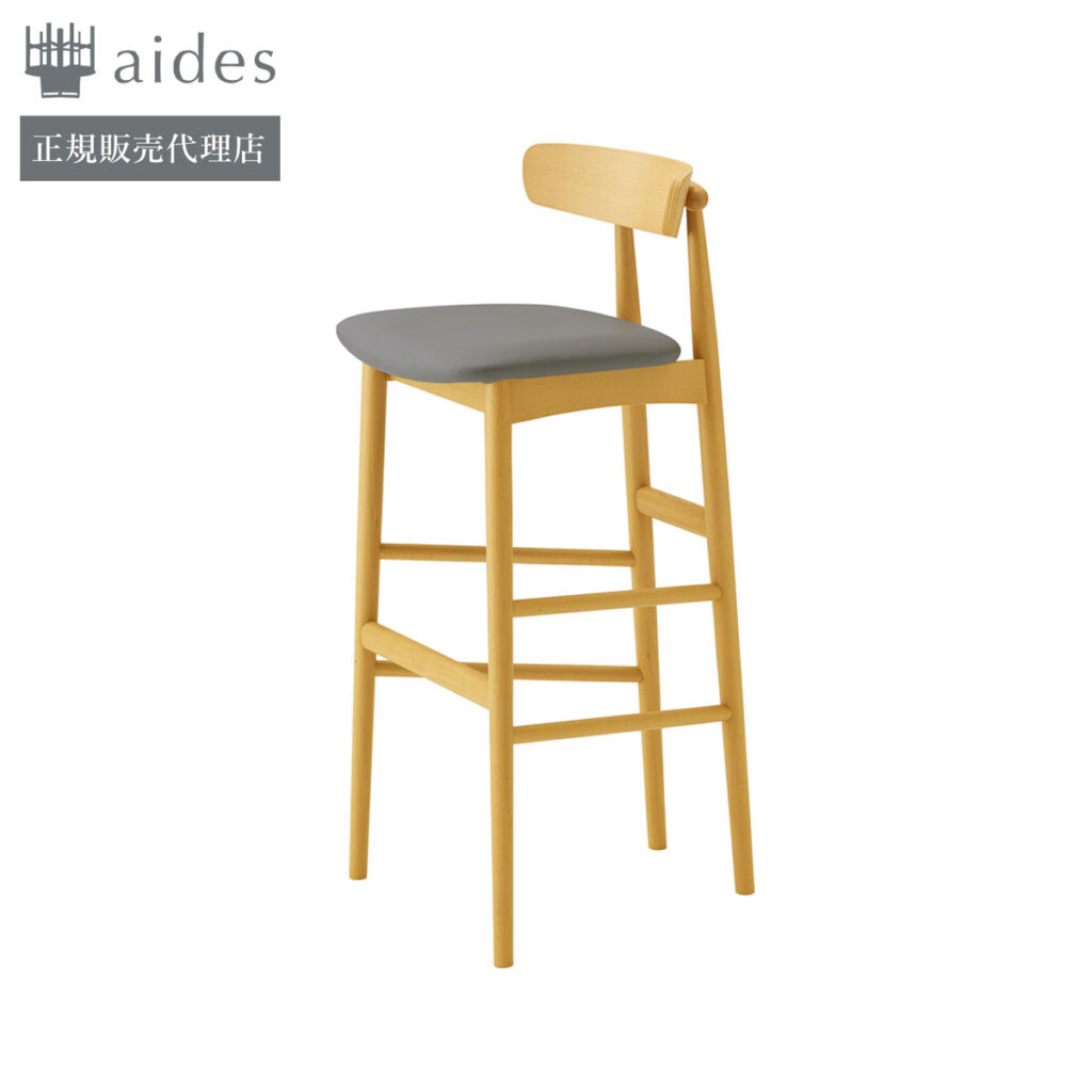 CRES】ルーフスカウンターA（背板）RUFUS | aides.jp | 業務用椅子