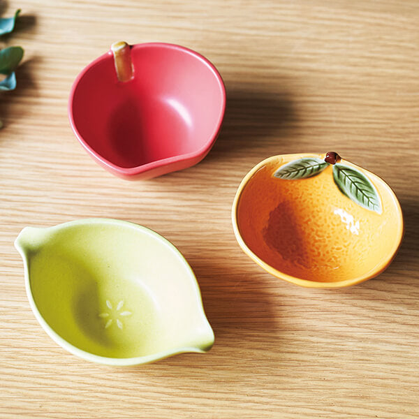 果物 リンゴ 小鉢 9cm | aito製作所 | 美濃焼・瀬戸焼を中心とした和