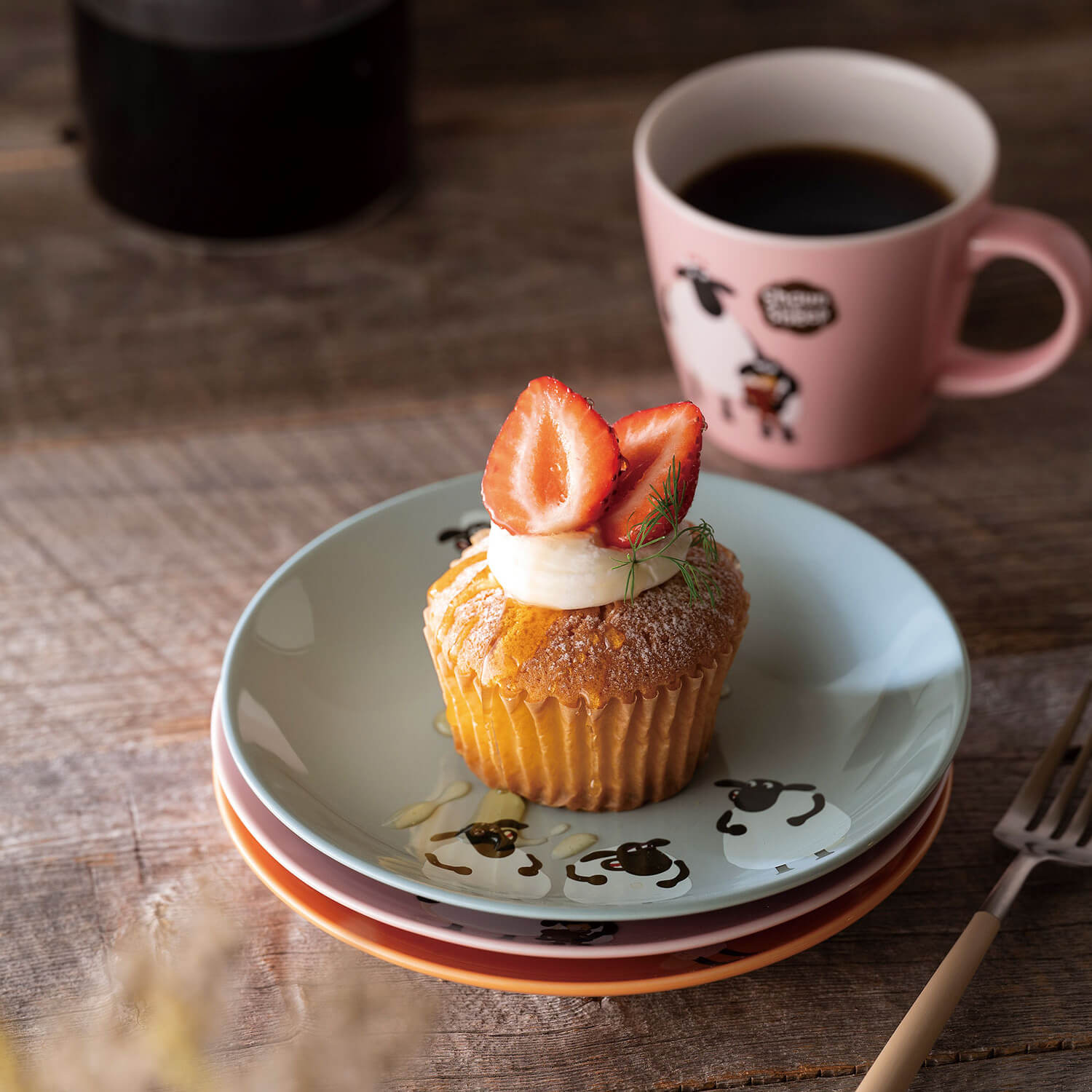 ひつじのショーン プレート 17cm | aito製作所 | 美濃焼・瀬戸焼を中心