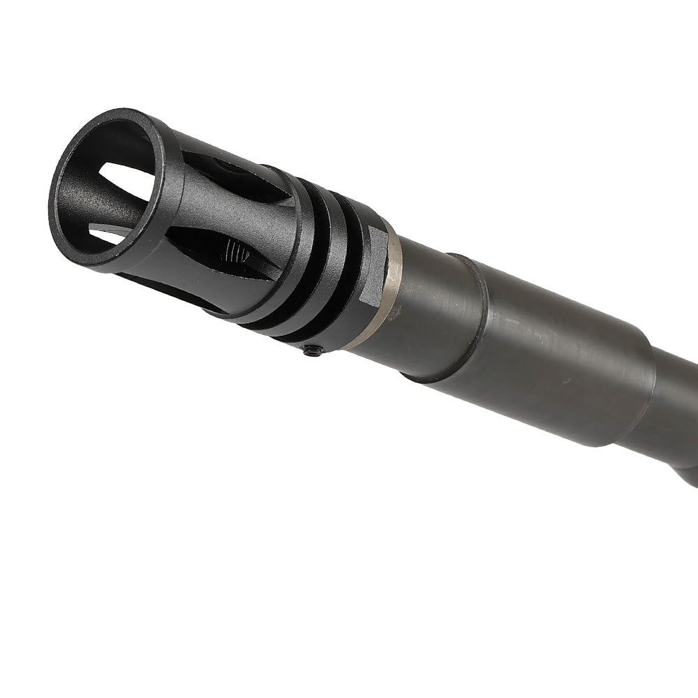 E&C 製 】 14mm 逆ネジ 対応 M16A1 バードケージ フラッシュハイダー