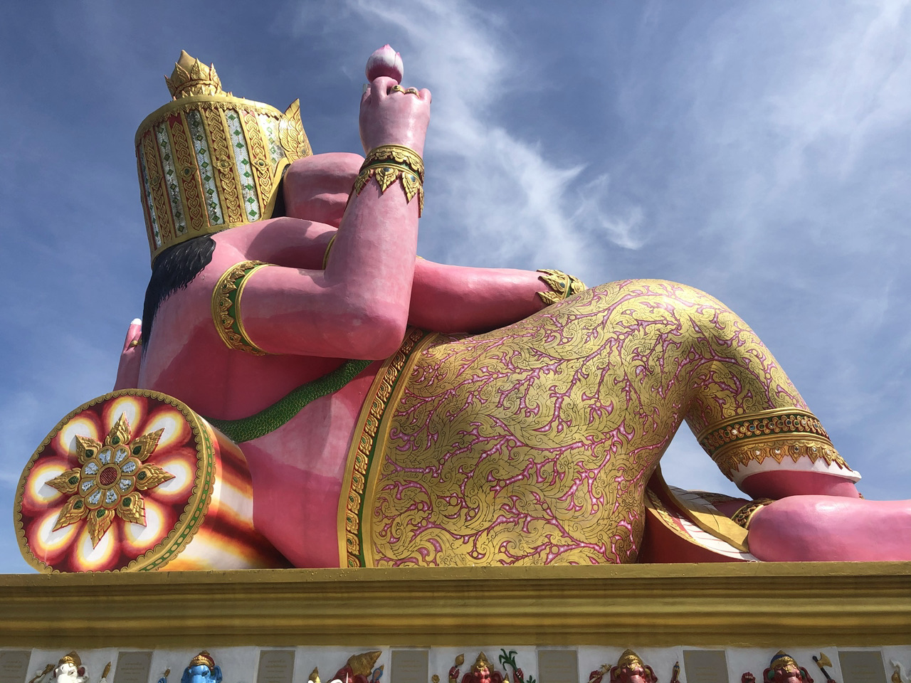 ピンクのガネーシャ】 3倍速で願いが叶う？ピンクの神様にお願いしに行