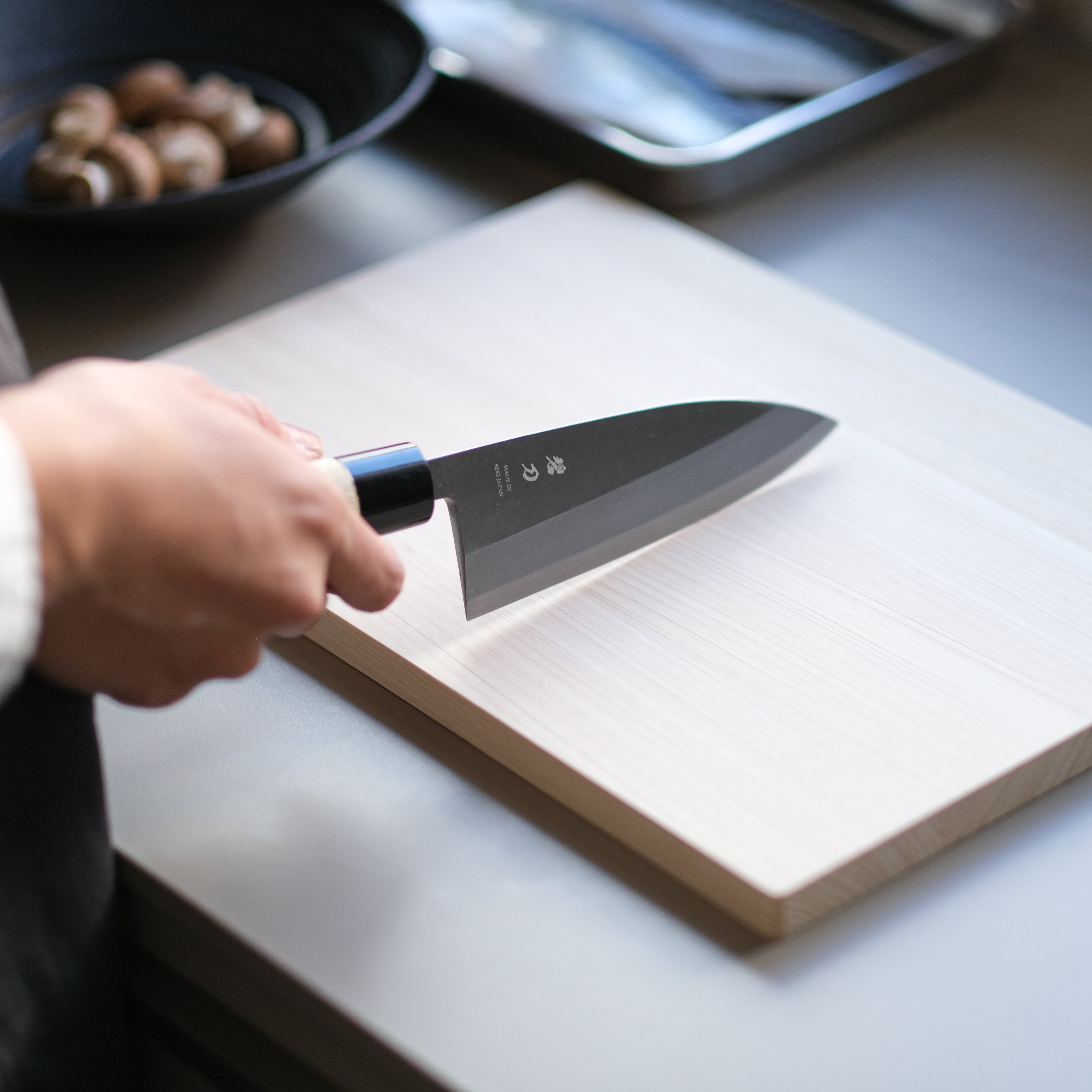 aoba 炭素鋼出刃包丁 - マグノリアハンドル