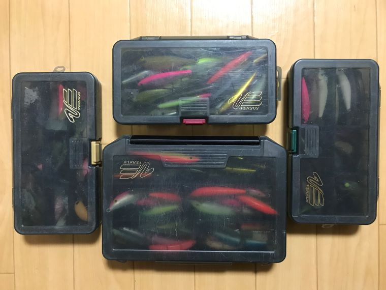 エリアトラウトのタックル収納！プラグ類の収納は？（おすすめルアー