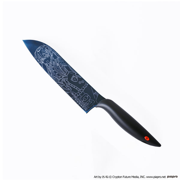 初音ミク OUTDOOR COOKING ブルーチタン包丁 – AOZORAGEAR