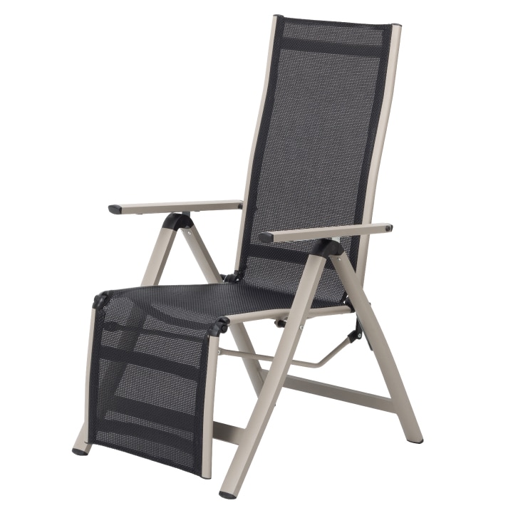 CASA リクライニングチェアー フットレスト付 /B: テーブル・チェアー