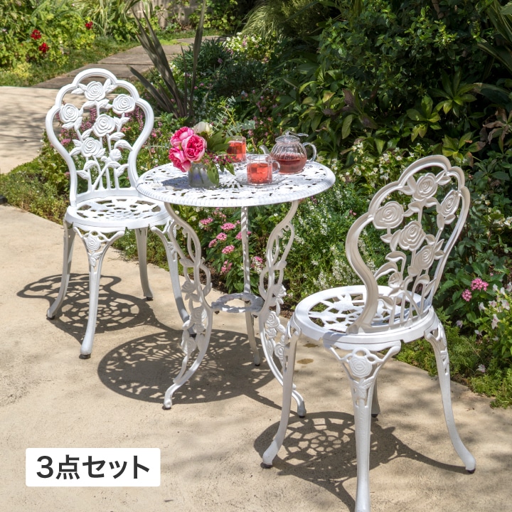 テーブルセットローズ ホワイト 60φ SGT-15WN 4975149325467