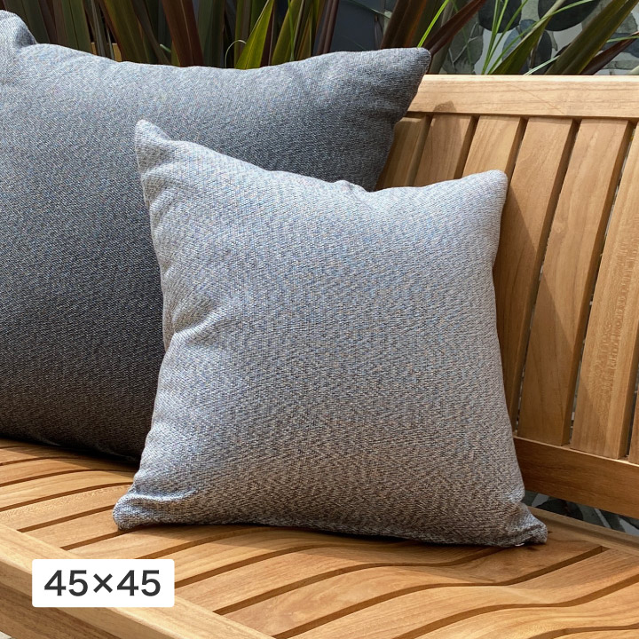 マルストレ屋外クッション 45角 ライトグレー /A(ライトグレー