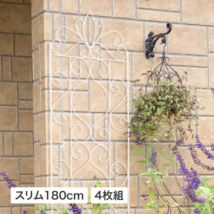 デザイントレリススリム1800ホワイト4枚 GSTR-RC17SW/4S 4975149369171