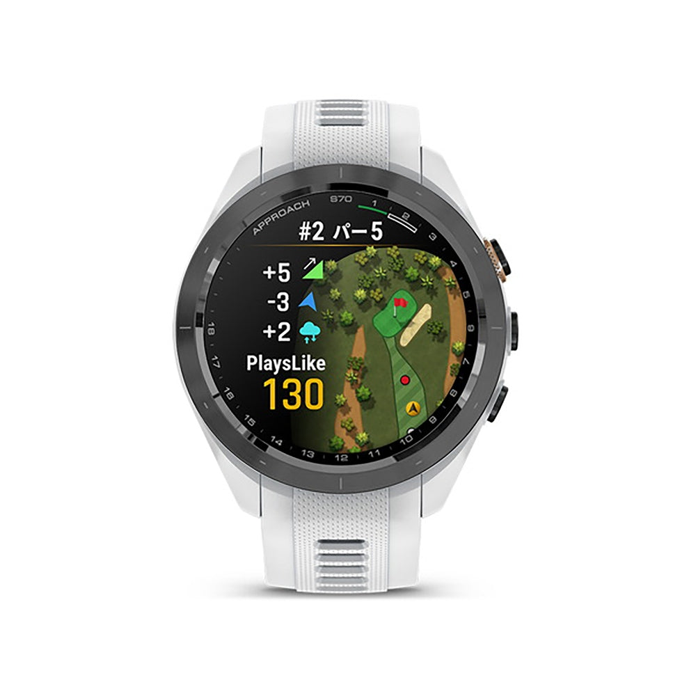 GARMIN(ガーミン) Approach S70 42mm(White) – AOYAMA GIFT SALON