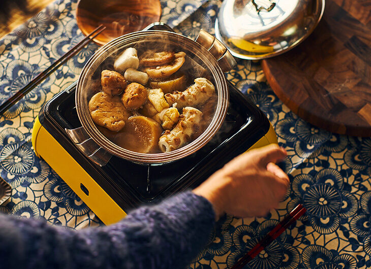 ポータブル ガス カセットコンロ kama-do（シングル） | Aladdin