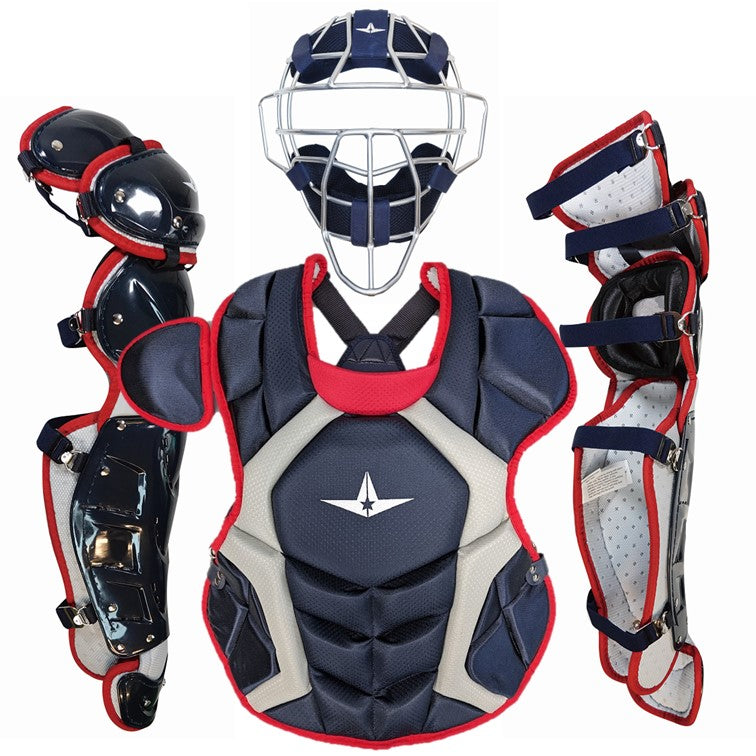 一般軟式用】キャッチャー防具セット J.S.B.B公認 SG対応マスク