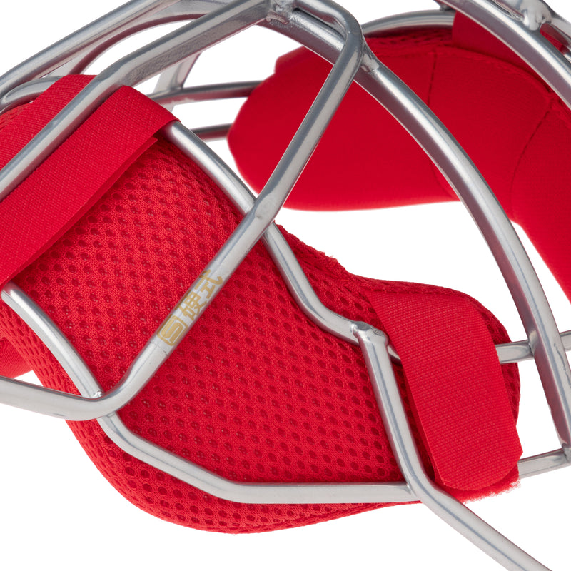 ソフトボール】キャッチャーマスク：FM40ST 中空鋼 レッド – allstarjapan