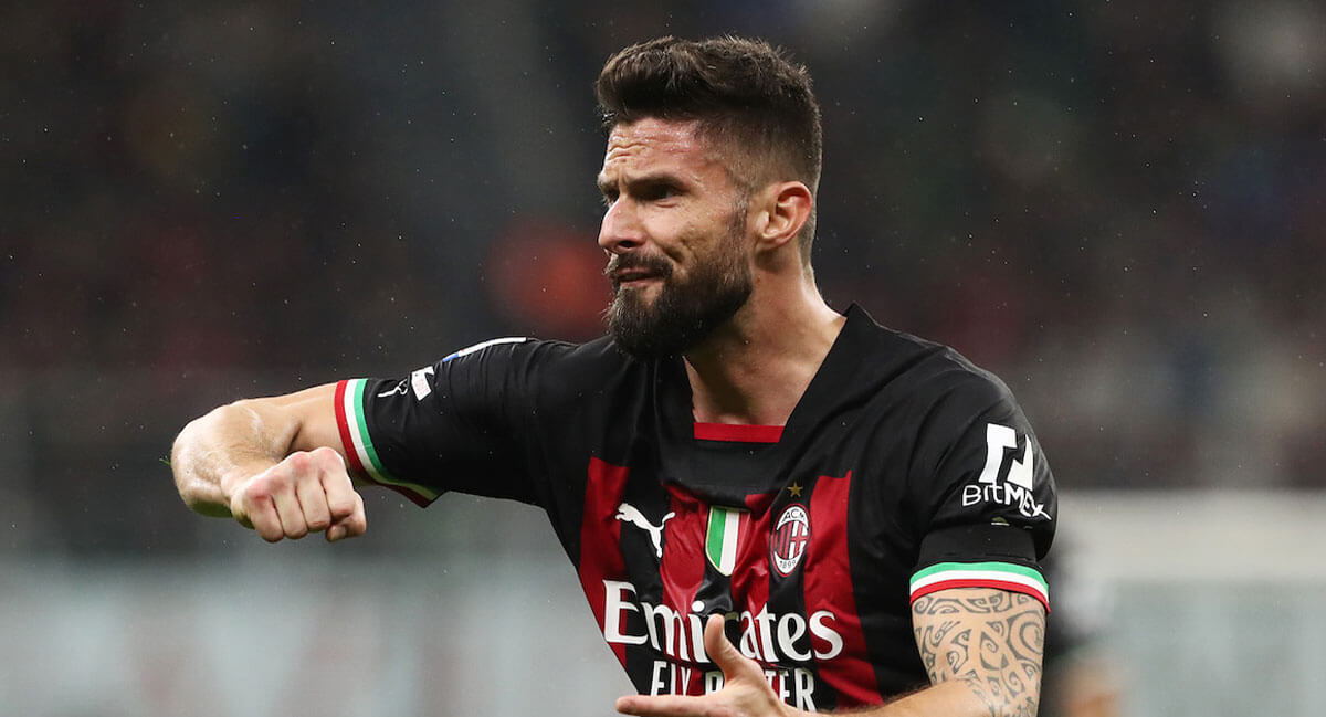 ジルーがACミランとの契約を1年延長へ。数日中にサインか – ALLSTARS CLUB