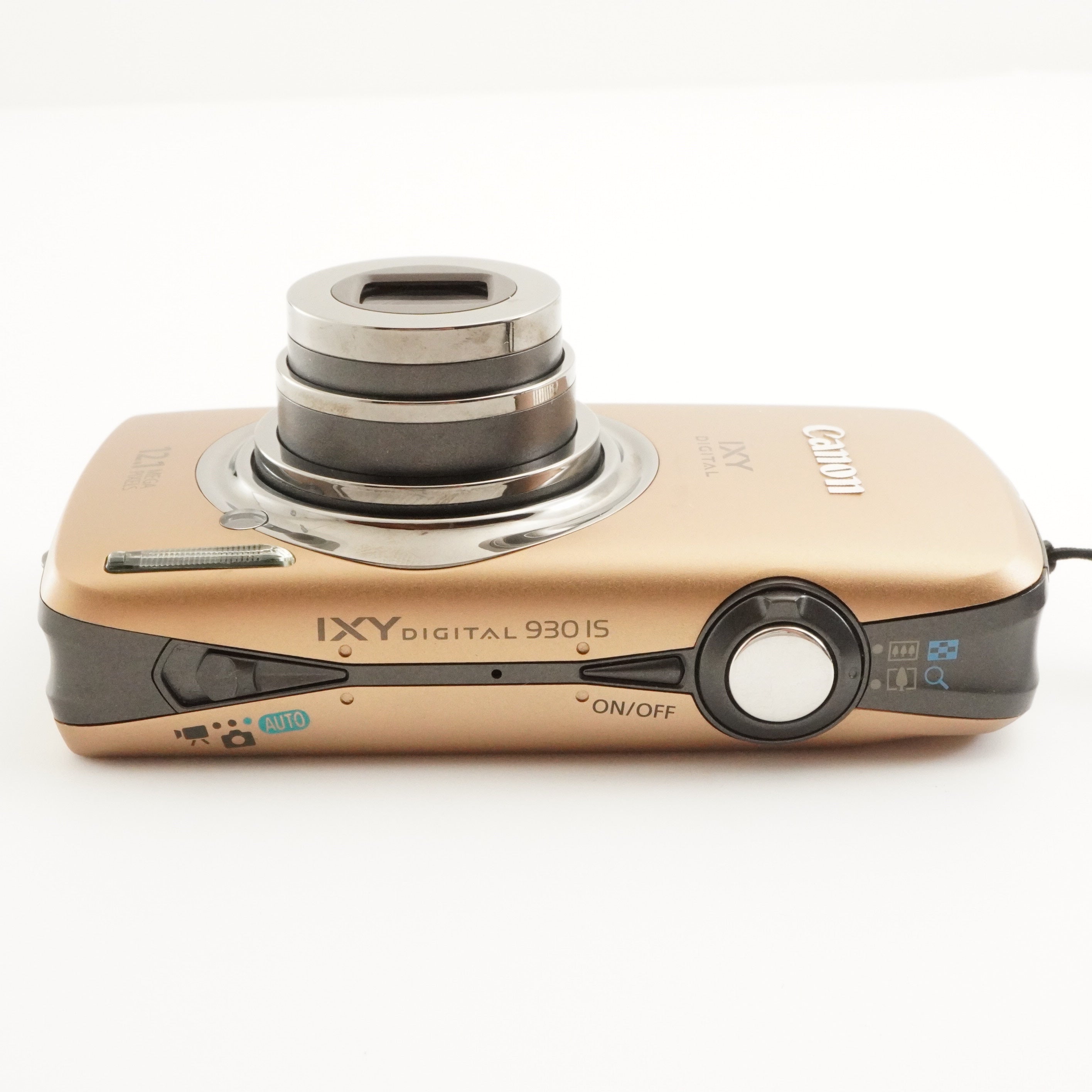 Canon IXY DIGITAL 930 IS Gold With 4GB SDHC Card Digital Camera