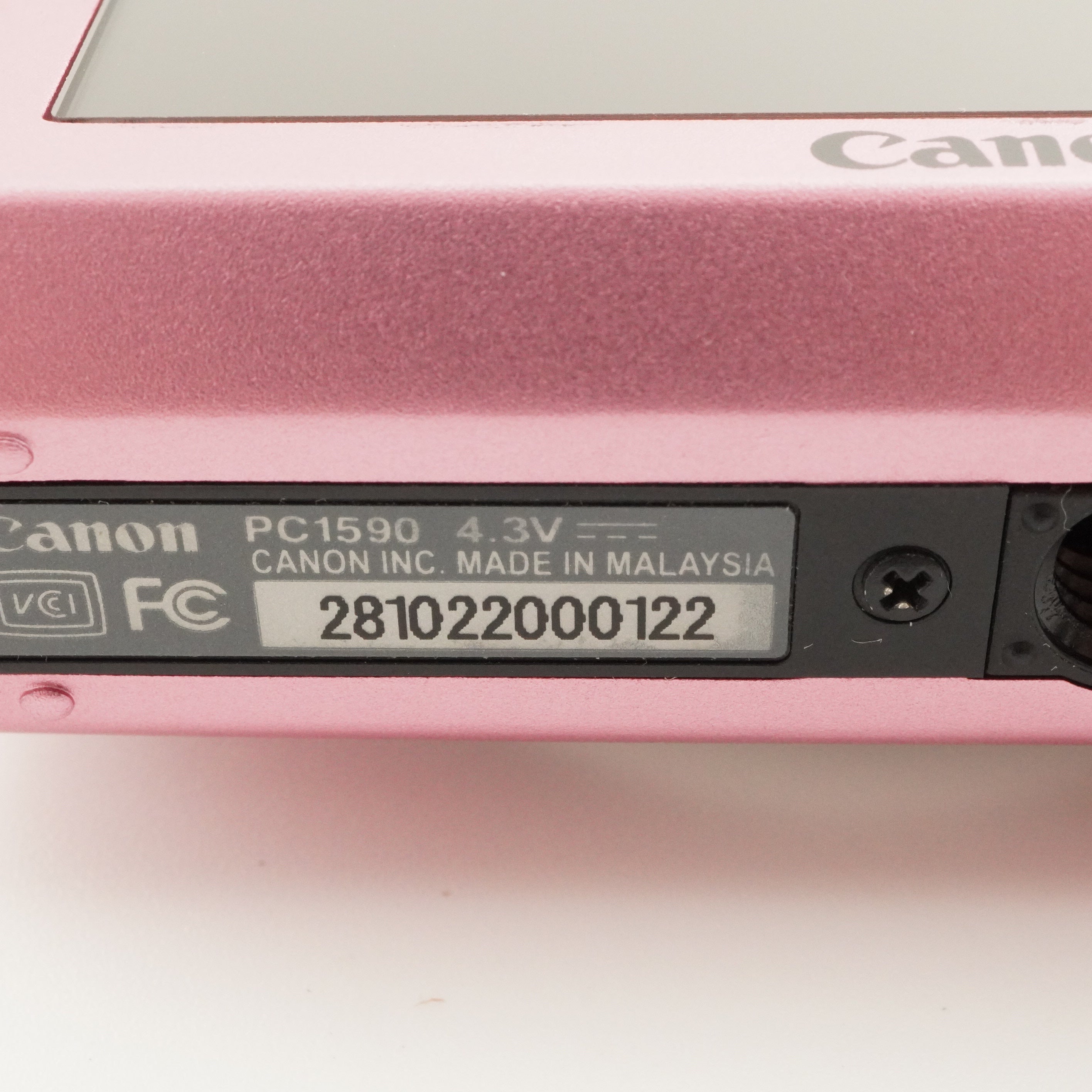 Canon PowerShot A3200 IS Pink In Box +4GB SDCard Digital Camera
