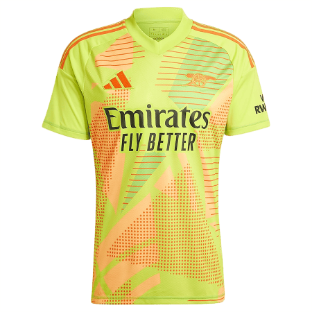 ダビド・ラヤがアーセナル 2024/25 ゴールキーパー シャツにサイン