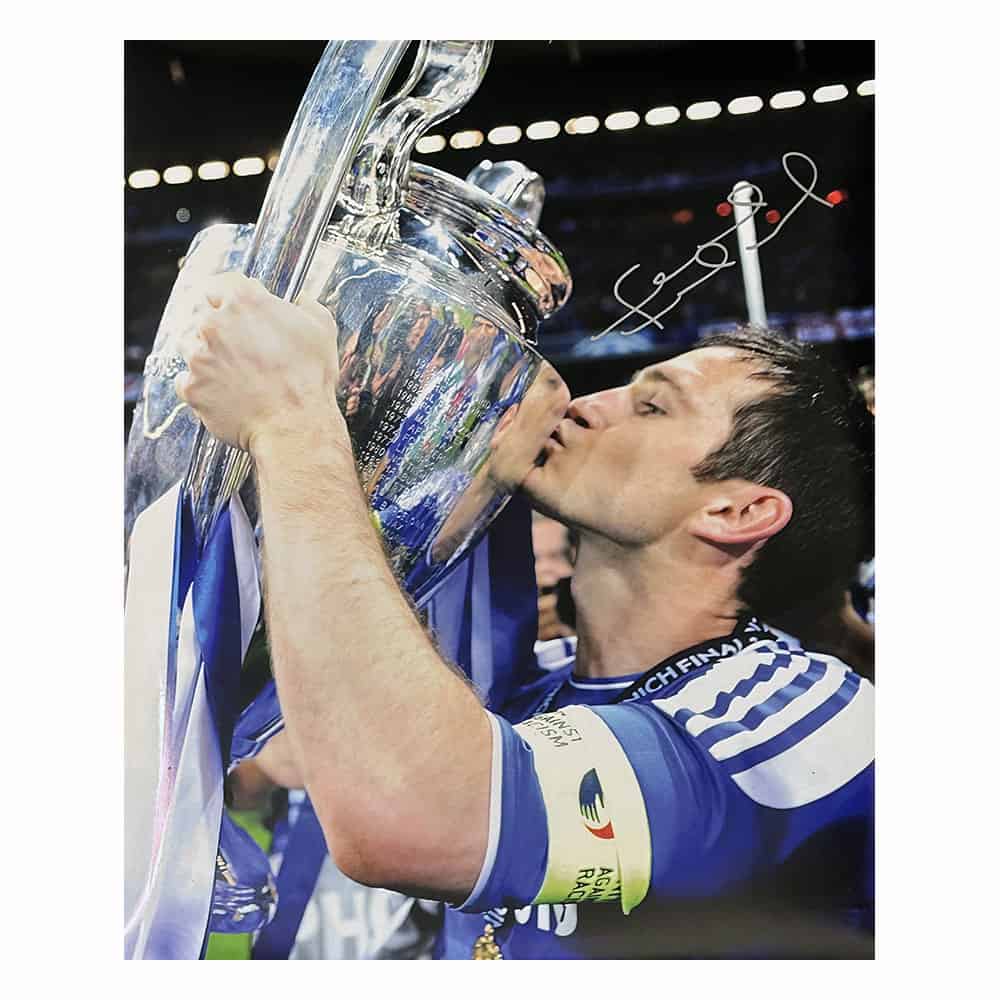 フランク・ランパード サイン入りチェルシー写真 - オールスターサイン会