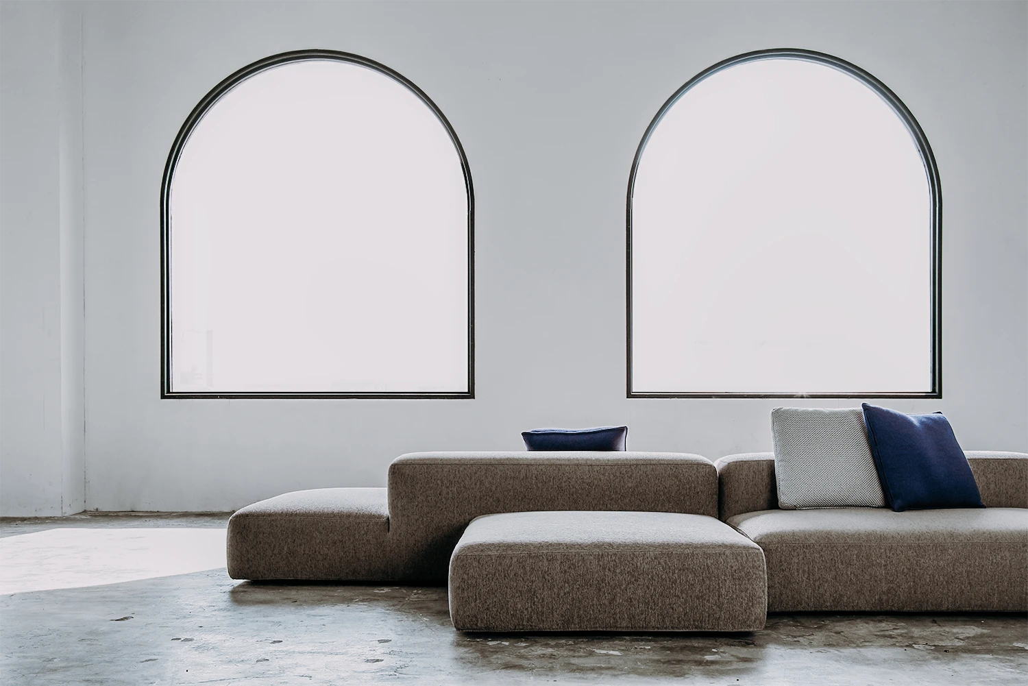 ALGORHYTHM アルゴリズム ベージュソファセット引き取り限定